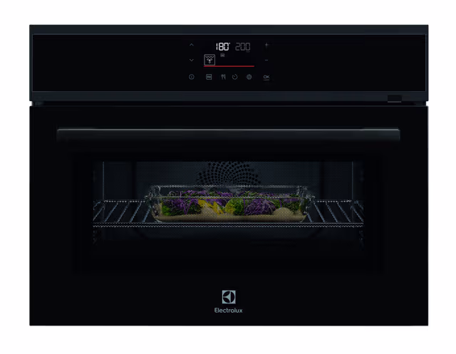 Electrolux Serie 600 Kompaktovn med mikro COMP00CB (sort)