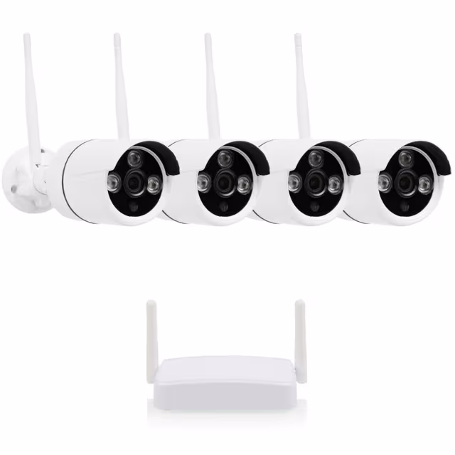Smartwares Trådløst kamerasystem 4 kameraer 1080p