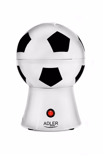 Adler popcornmaskin som ser ut som en fotball