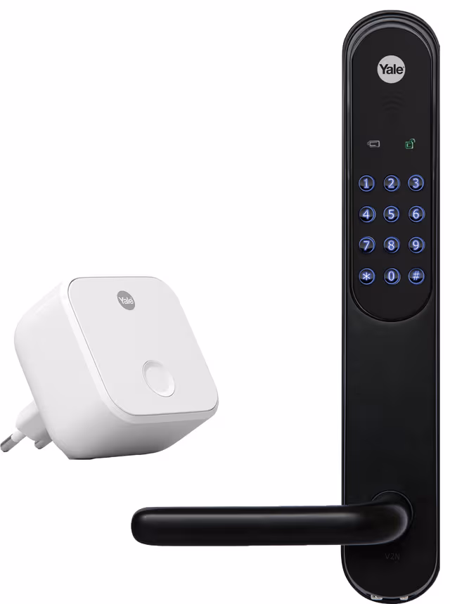 Yale Doorman Classic Connected digital dørlås (sort)