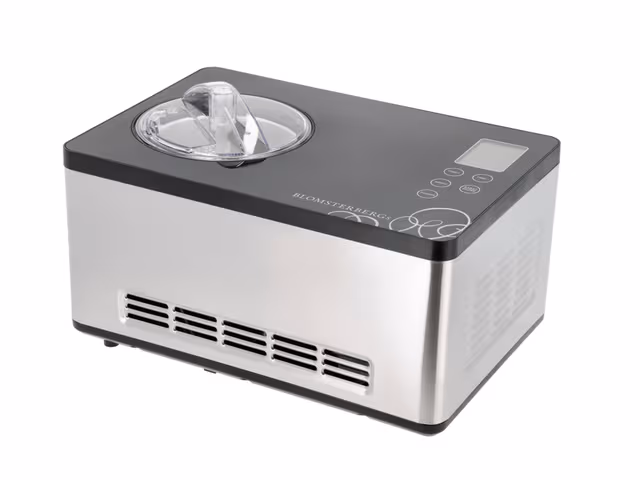 Blomsterbergs Iskremmaskin m. kompressor 2 liter