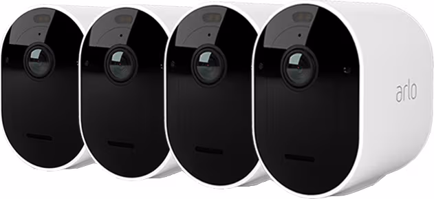 Arlo Pro 5 sikkerhetskamera (hvit/4-pakk)