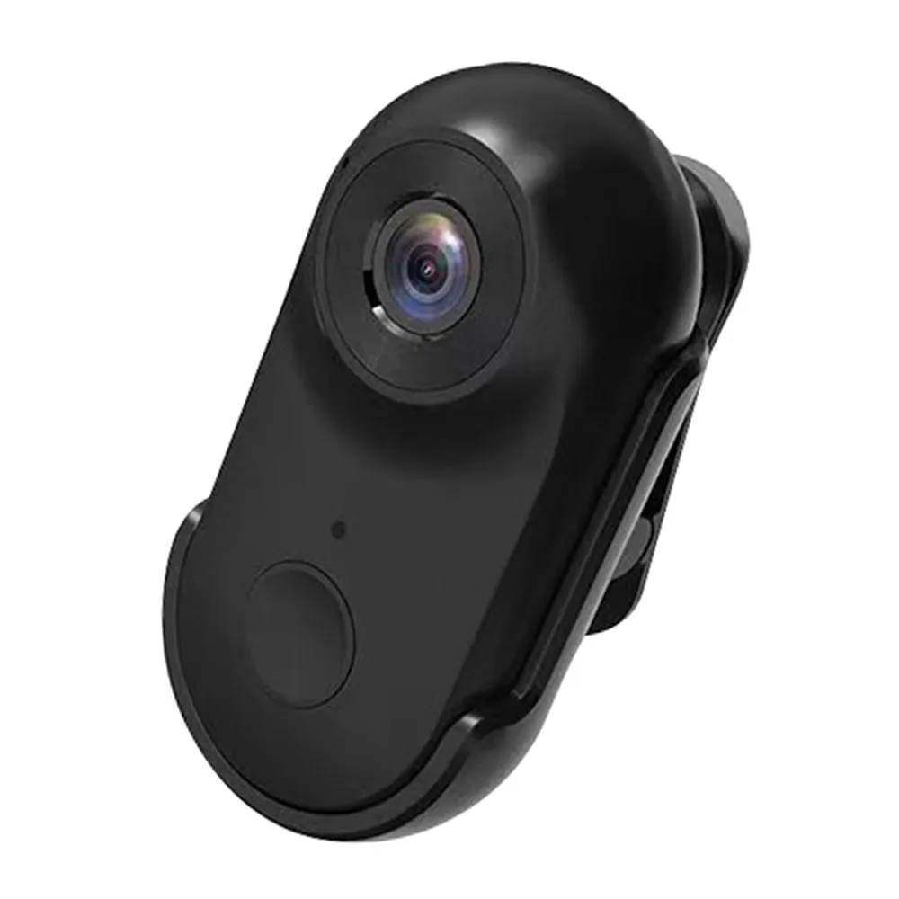 Minikamera Lyd Clip - on Videoopptaker Kroppskamera Sportskamera