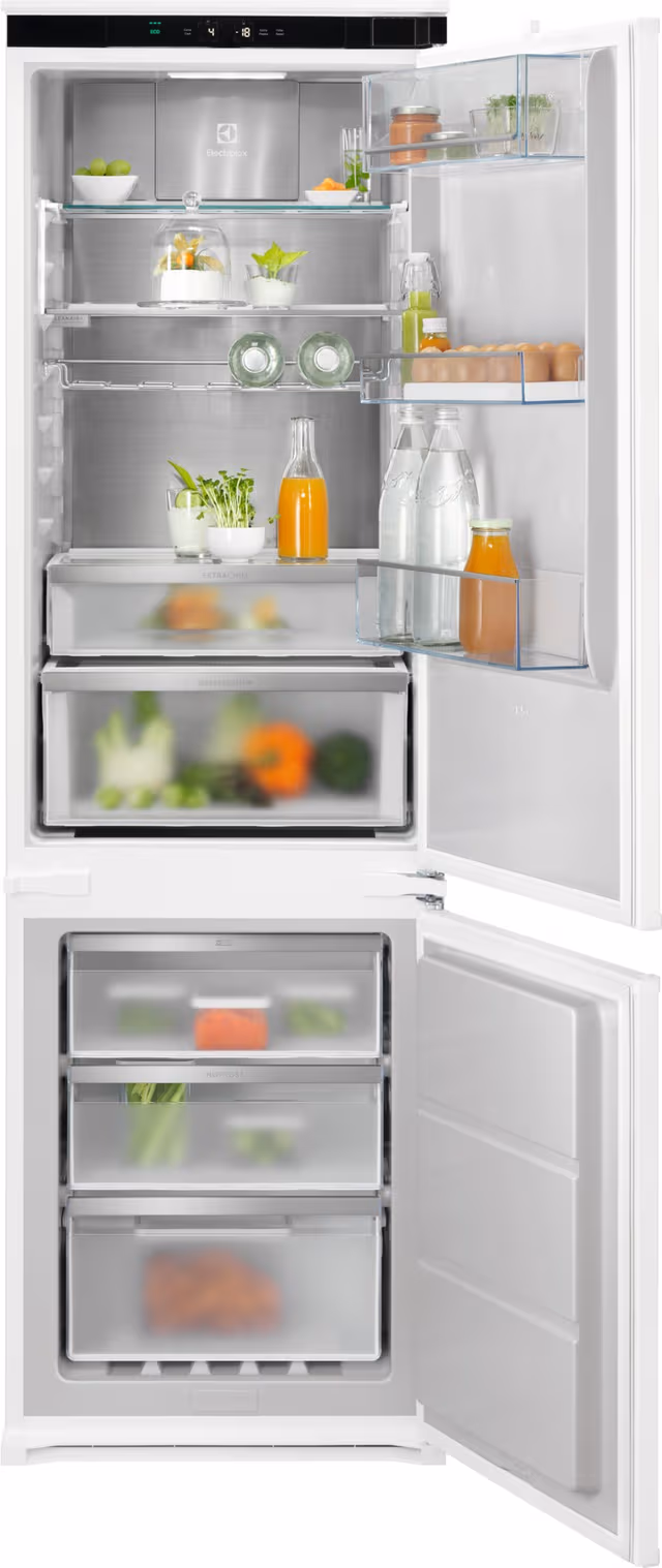 Electrolux kombiskap ENC8MD18S (hvit)
