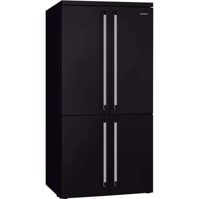 Smeg French Door Kombiskap FQ960BL6 (svart)