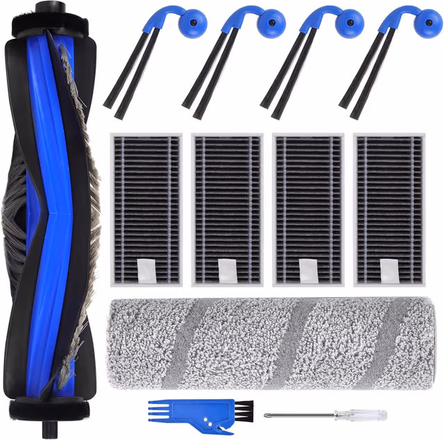Erstatningstilbehørssett Kompatibelt med Ecovacs X11 OMNICYCLONE / X11 PRO Omni Støvsuger