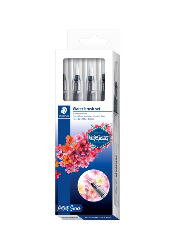 Staedtler Water brush set 4pcs blister