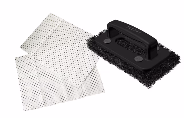 FCC BBQ sett med kluter og holder 10082 (35 stk.)