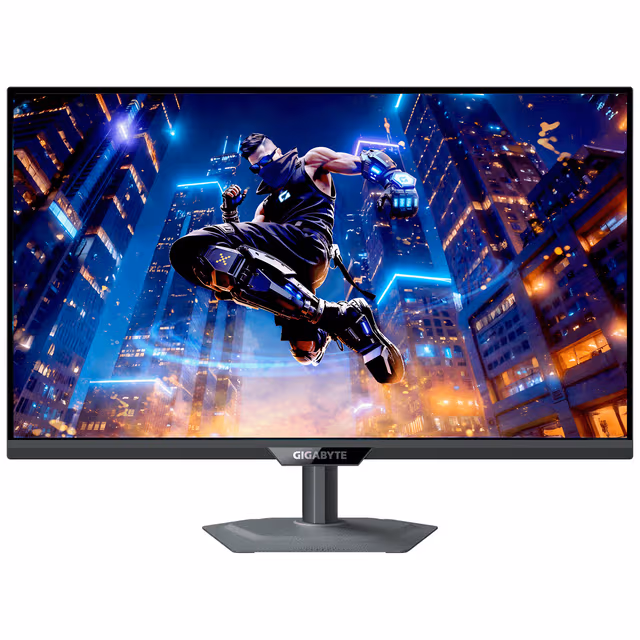 Gigabyte M27UP 27" 4K/UHD/IPS/160Hz(4K)/320Hz(FHD)/1ms gamingskjerm