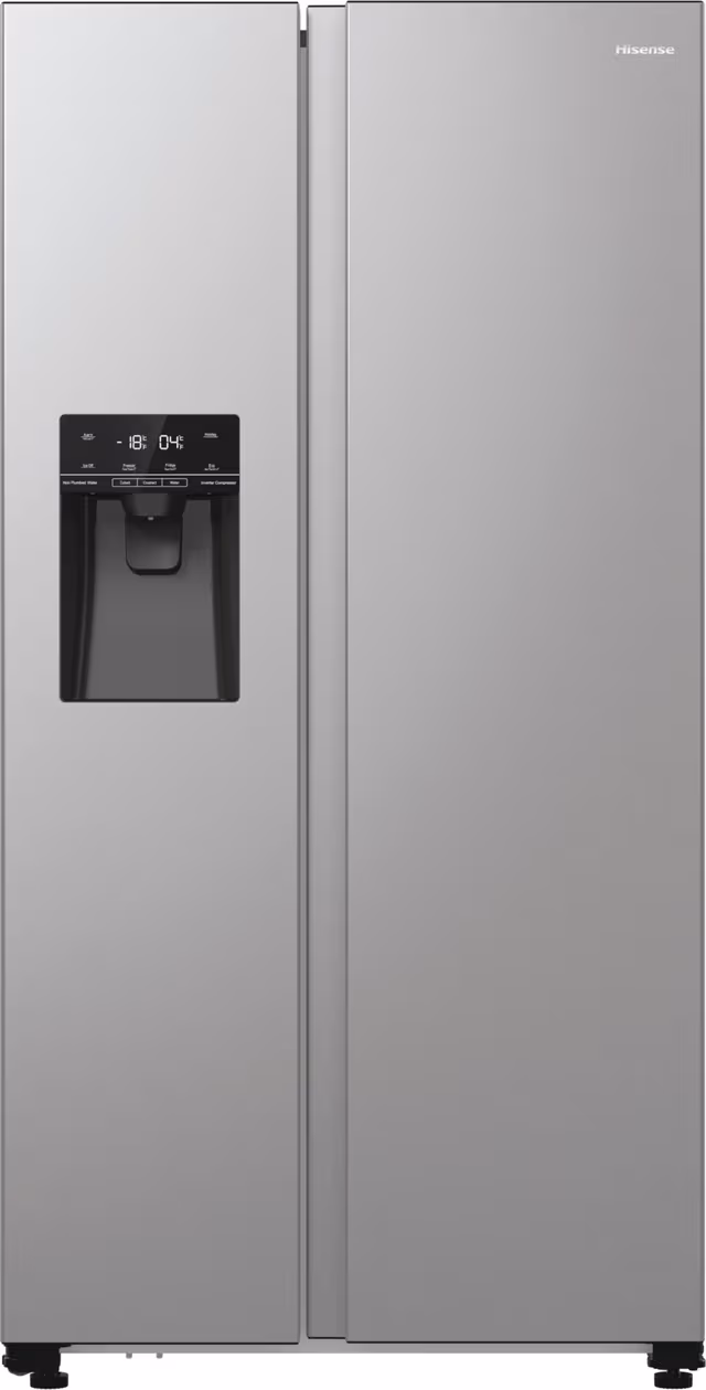 Hisense Side-by-Side RS5P535NTCE (grå metallic)
