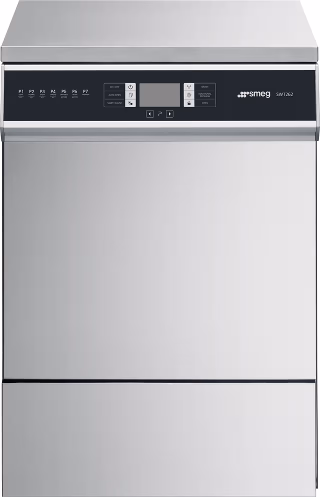 Smeg Profesjonell Oppvaskmaskin SWT262T-1 (rustfritt stål)