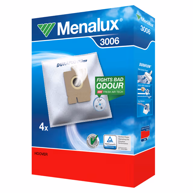 Menalux støvsugerposer 3006 til Hoover Freespace Evo