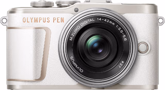 Olympus Pen kompakt systemkamera E-PL10 (hvit)