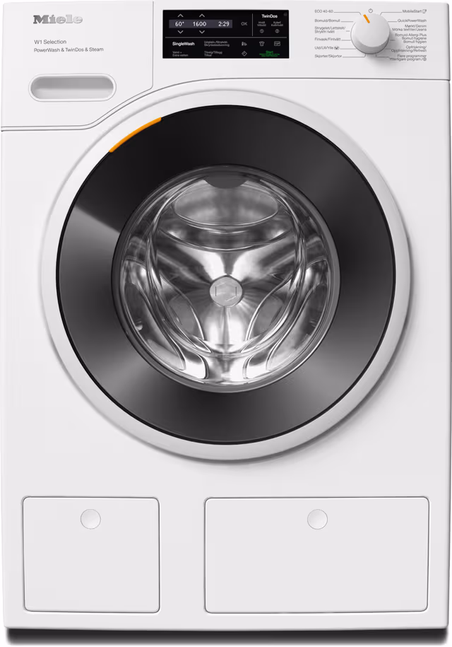Miele Vaskemaskin WSJ883 WCS PWash&TDos&Steam (9kg)