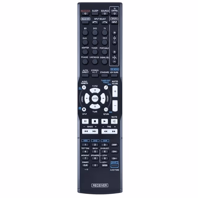 Fjernkontroll Utskiftning for AXD7586 for Pioneer AV-receiver Stereo System