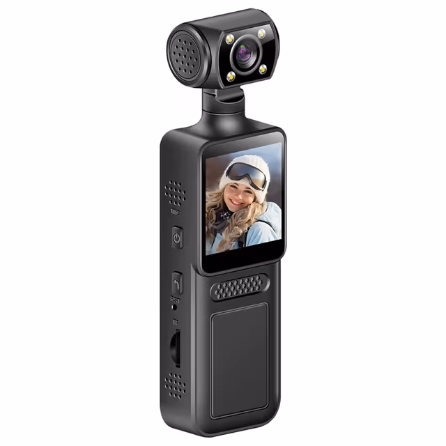M12 4K Sportskamera Nattsyn Anti-Shake WiFi-kamera Actionkamera +32GB
