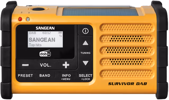 Sangean MMR-88 digitalradio (oransje)