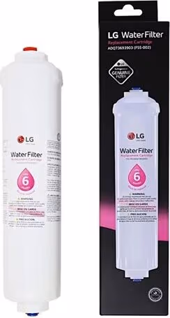 LG vannfilter med høy kapasitet for kjøleskap ADQ73693903