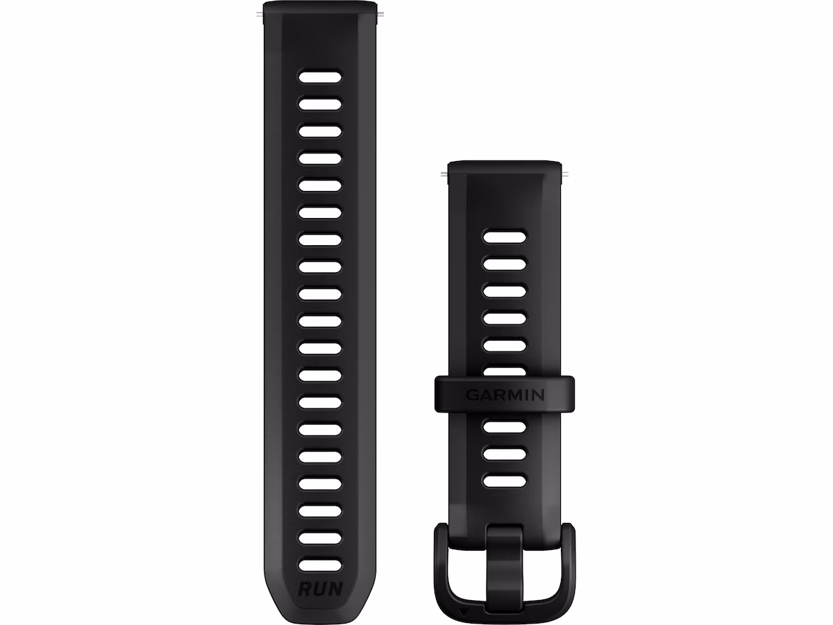 Garmin QuickRelease Silikonreim 20mm (sort)