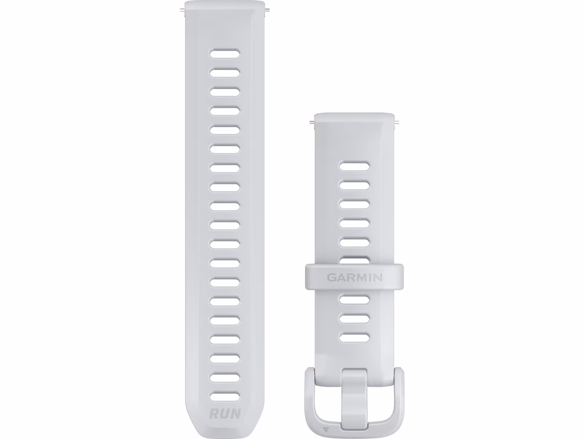 Garmin Silikonreim 20mm (whitestone)