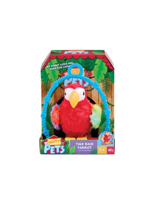 Happy Pets Talk Back Parrot