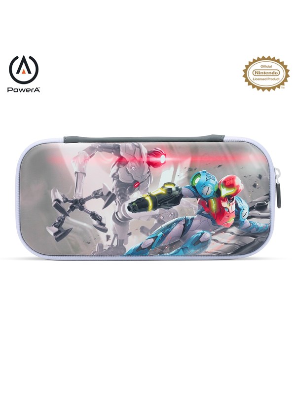 PowerA Slim Case for Nintendo Switch - OLED Model Nintendo Switch or Nintendo Switch Lite - Metroid Dread - Bag - Nintendo Switch