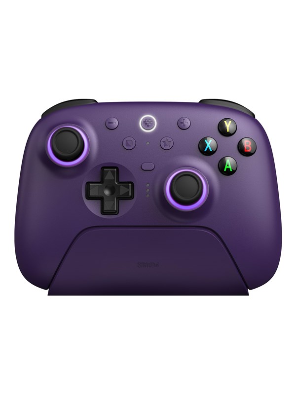 8BitDo Ultimate 2 Wireless 2.4G - TMR - RGB - Purple - Wireless Controller - PC