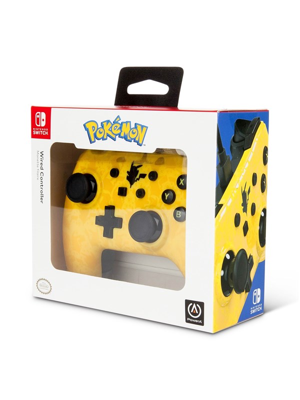 PowerA Nintendo Switch Wired Controller - Pikachu Shadow - Wired Controller - Nintendo Switch