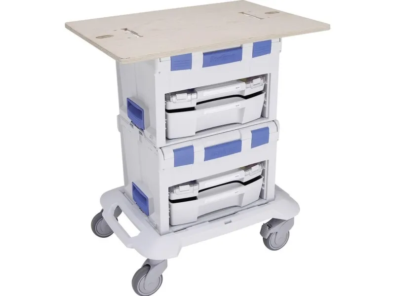 Sortimo L-BOXX 100.001.0163 mobil arbeidsplate oljert tre (L x B x H) 700 x 490 x 18 mm