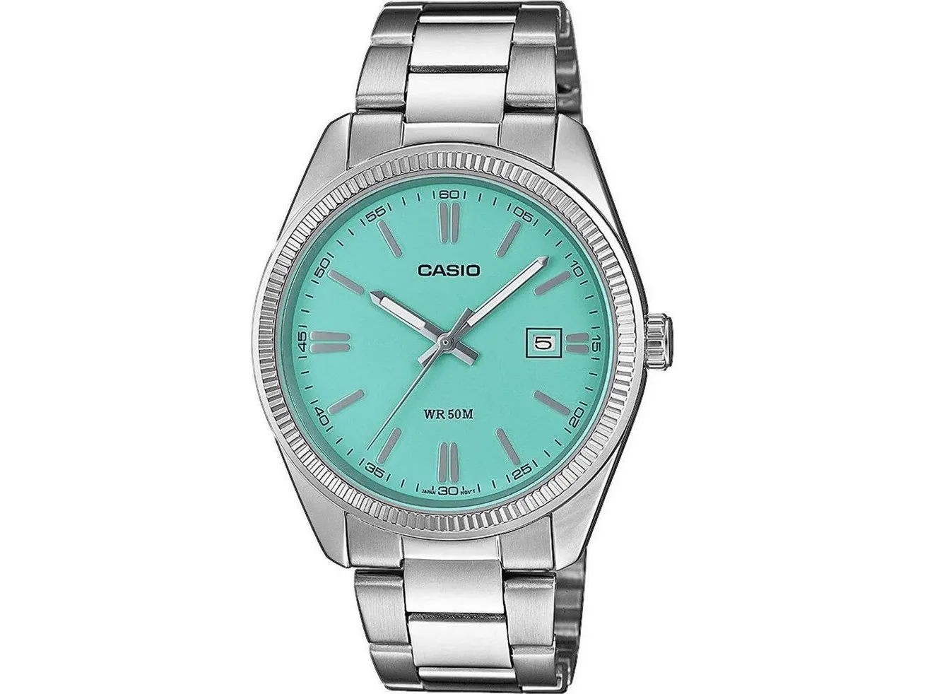 Zegarek Casio Zegarek męski Casio MTP-1302PD-2A2VEF srebrny