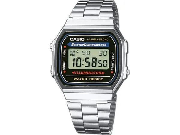 Casio A168WA-1YES, Elektronisch