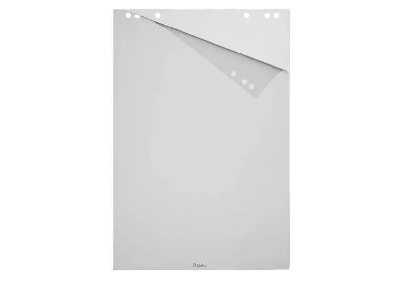 BANTEX flippoverpapir 600x850 100 stk 70 g blank S