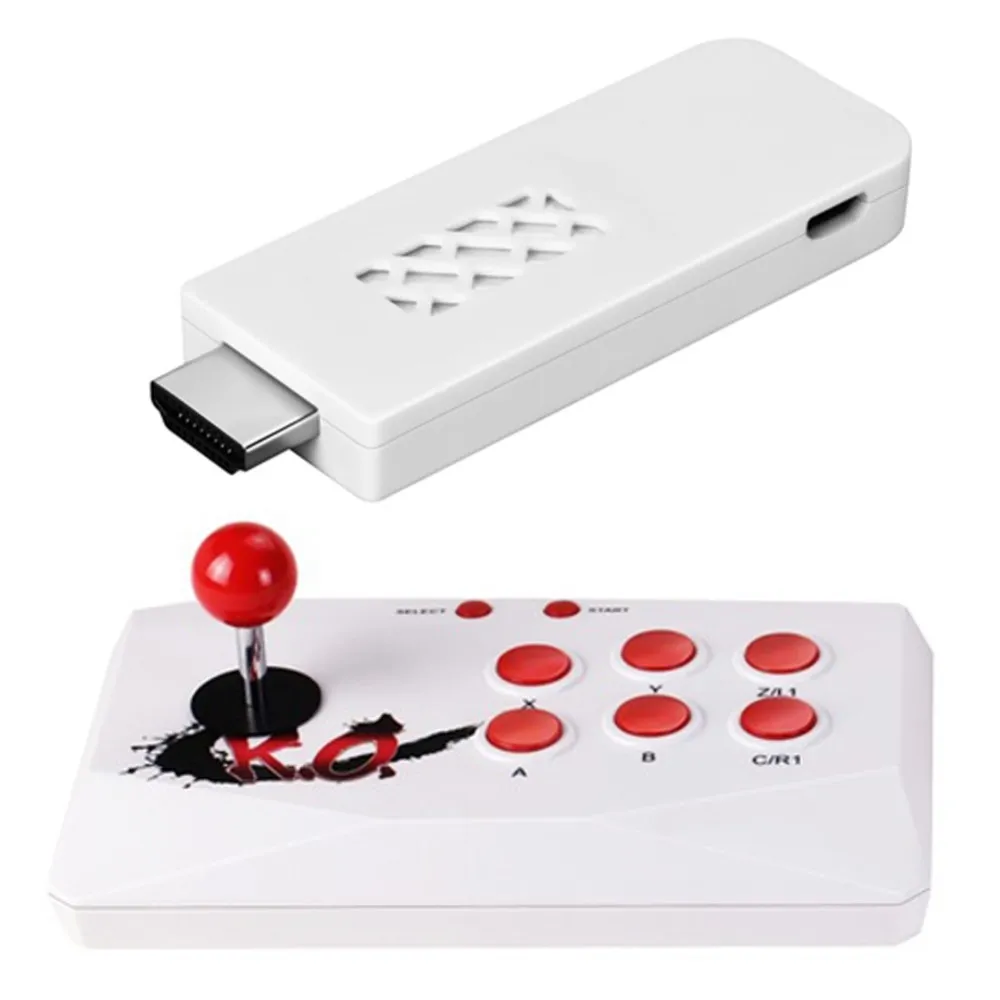Retro Arcade Spillkonsoll Joystick Fighting Game Stick Support 2000 Spill