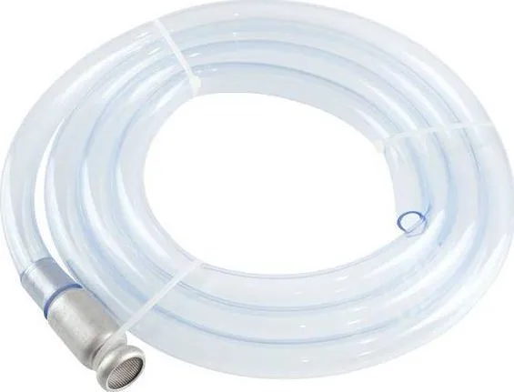 Utblåsnings-/eksosslange med aluminiumspumpe, selvfyllende amio-02404