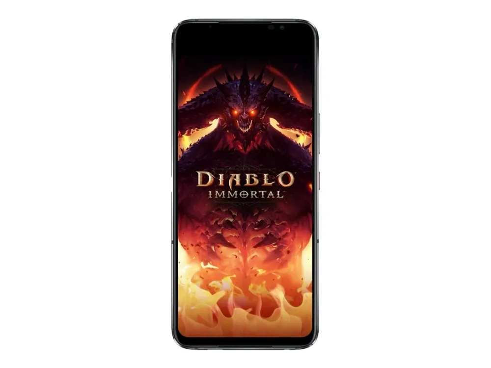 ASUS ROG Phone 6 - Diablo Immortal Edition - 5G smarttelefon - dobbelt-SIM - RAM 16 GB / Internminne 512 GB - OLED-display - 6.78" - 2448 x 1080 pi...