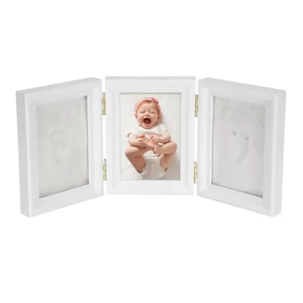 Baby Footprint Håndavtrykksminnesmerke for nyfødte