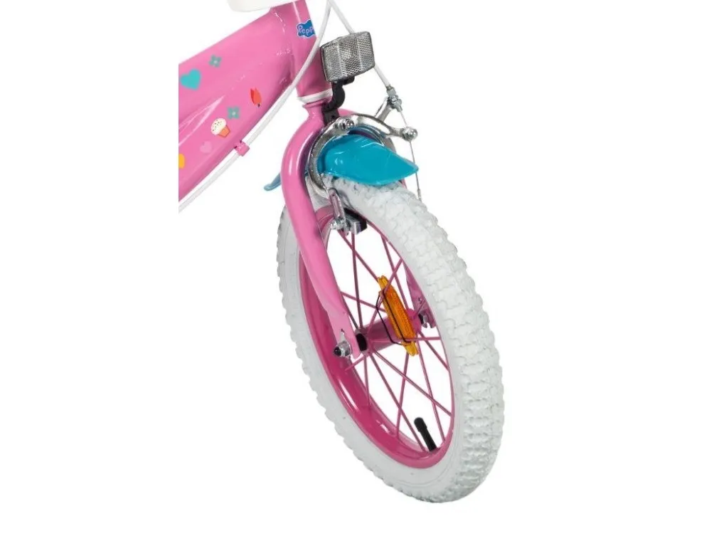 Børnecykel 14" Peppa Pig pink 1495 TOIMSA
