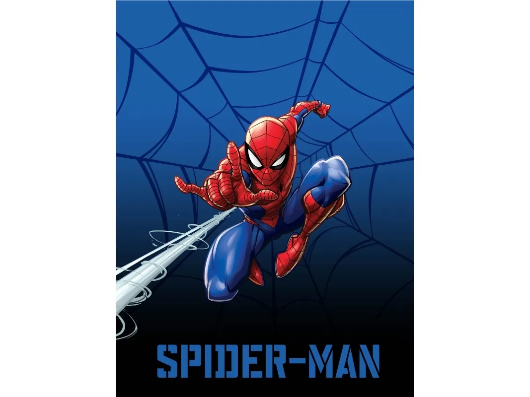 Spider-Man Coral Fleece tæppe - 150 x 200 cm