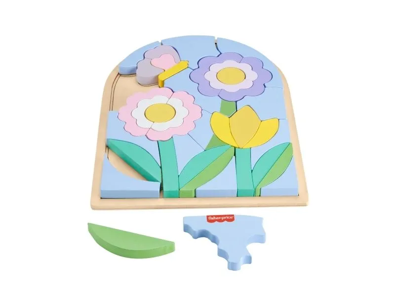 Fisher Price Wood Flower Puzzle