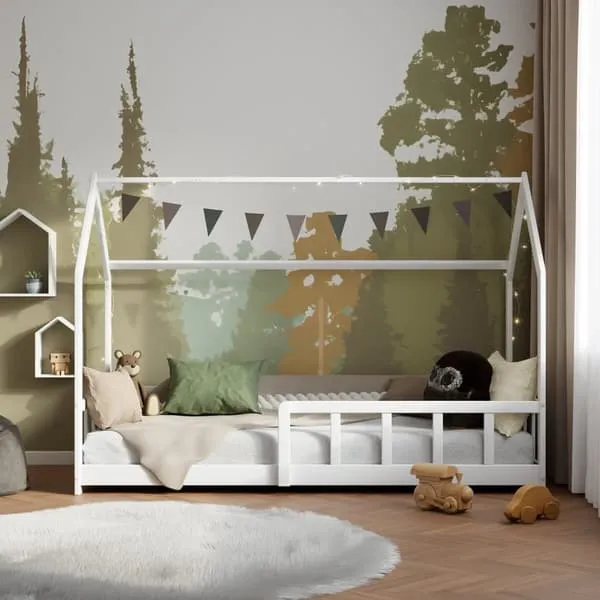 Montessori heltre seng for småbarn 90x200 cm