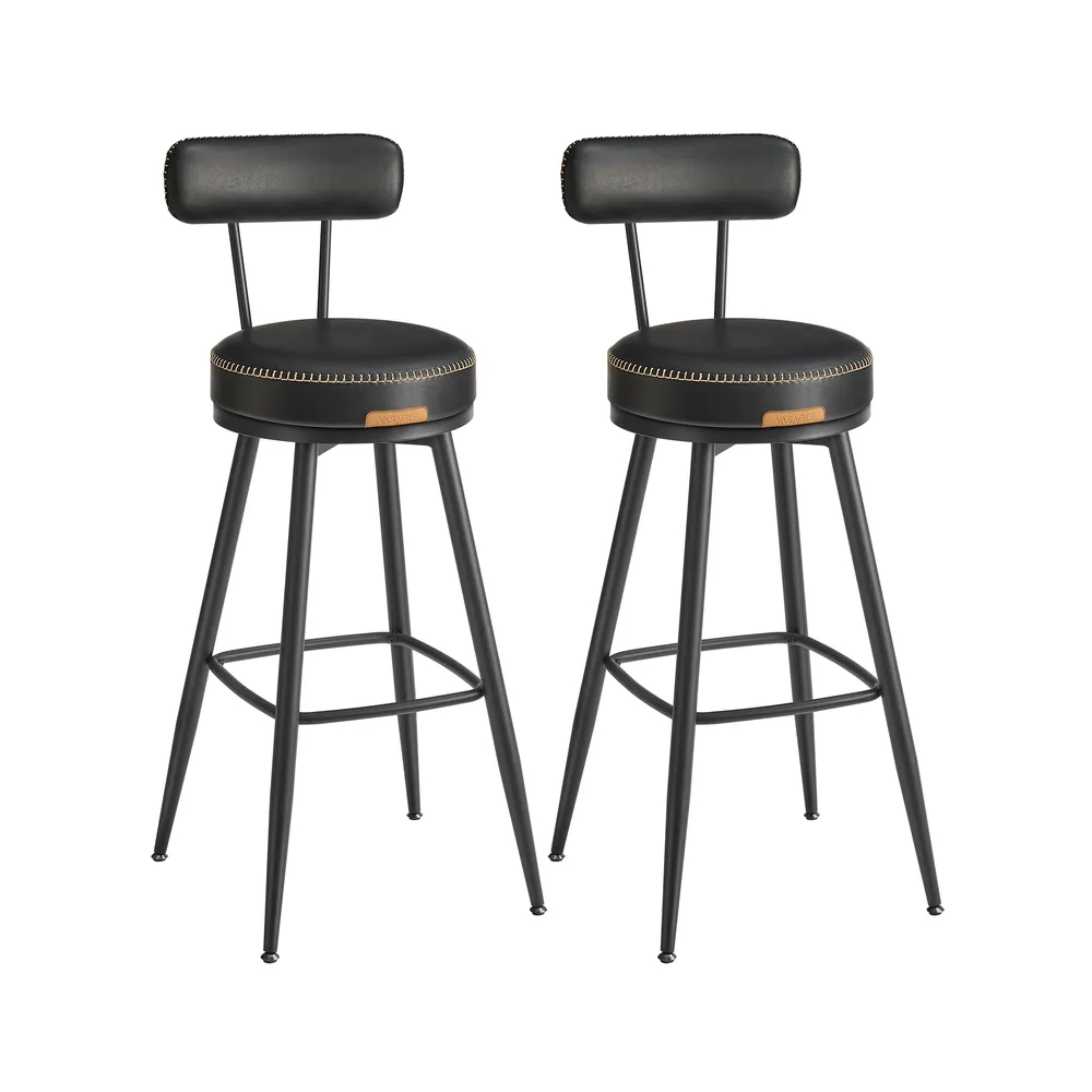 Barstol, 57x57x101 cm, Svart