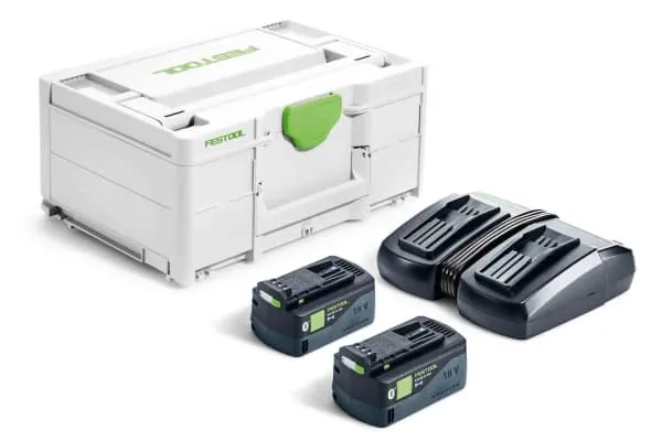 Festool 577707, Batteri- og ladersett, Lithium, 5 Ah, 18 V, Festool, Drill, Multi-verktøy, Elektrisk skrutrekker, Rotasjons hammer