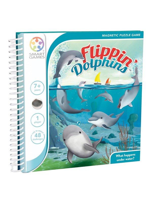 Smart Games Magnetic Travel - Flippin Dolphins (Nordic)
