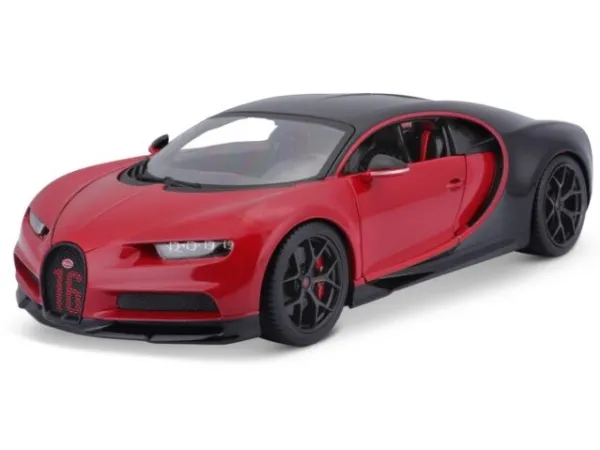 BBURAGO Bugatti Chiron Sport, Superbil, Montert på forhånd, 1:18, Bugatti Chiron Sport, Alle kjønn, Metall, Plast