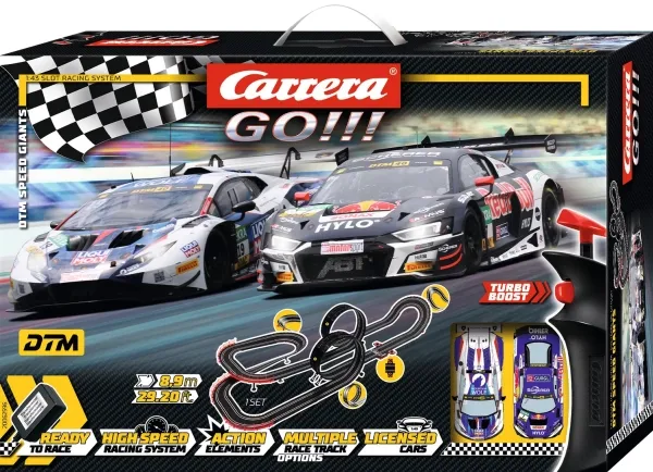 Carrera 20062596, Racingkjøretøy og banesett, 6 år, Flerfarget