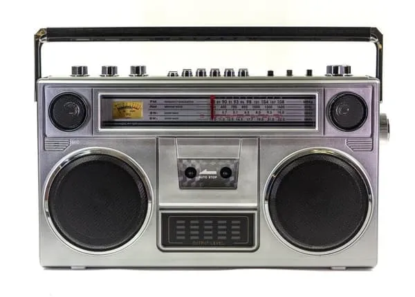Studio 57 Bluetooth Ghetto Blaster (sølv)