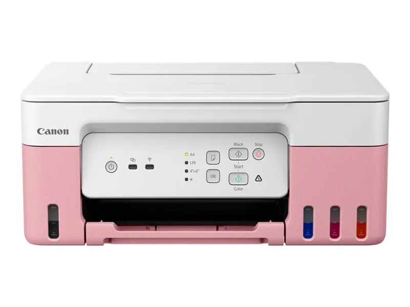 Canon PIXMA G3430, Inkjet, Fargeutskrift, 4800 x 1200 dpi, Fargekopiering, A4, Rosa