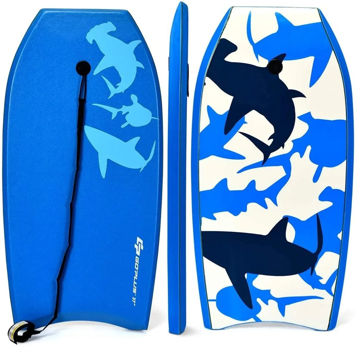 Bodyboard 94x47x5,5 cm, EPS Core, Blå