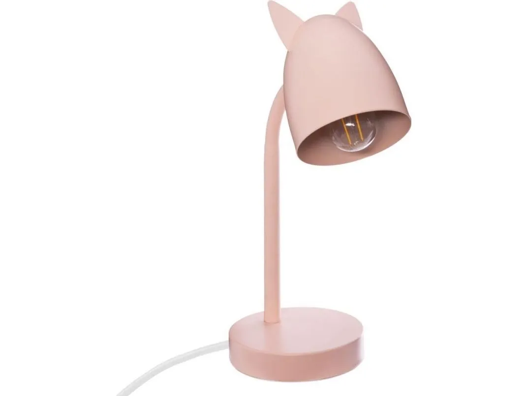 Atmosphera lampe stativ OREILLES ROSE i metall, hvit