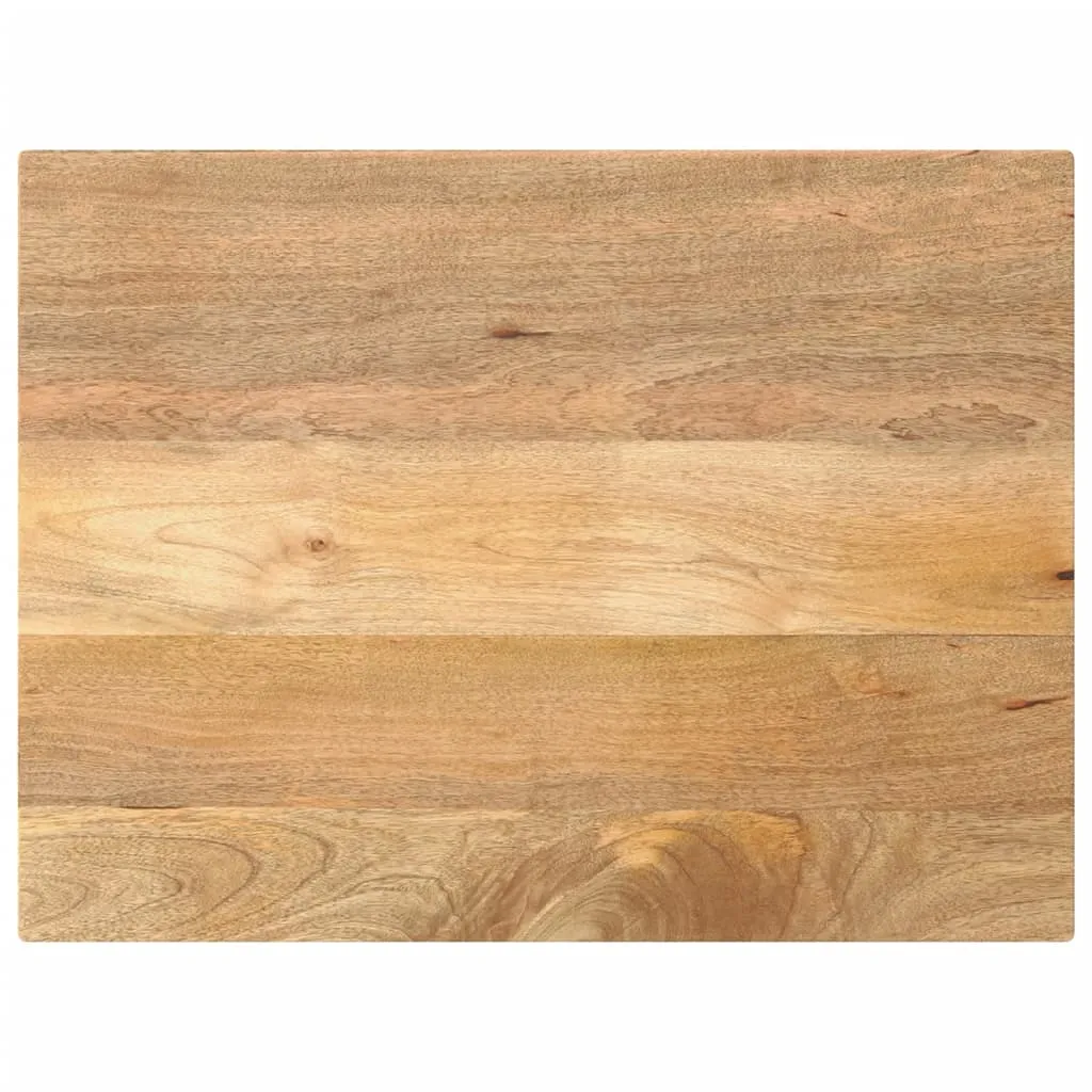 vidaXL Bordplate 90x70x2,5 cm rektangulær heltre mango